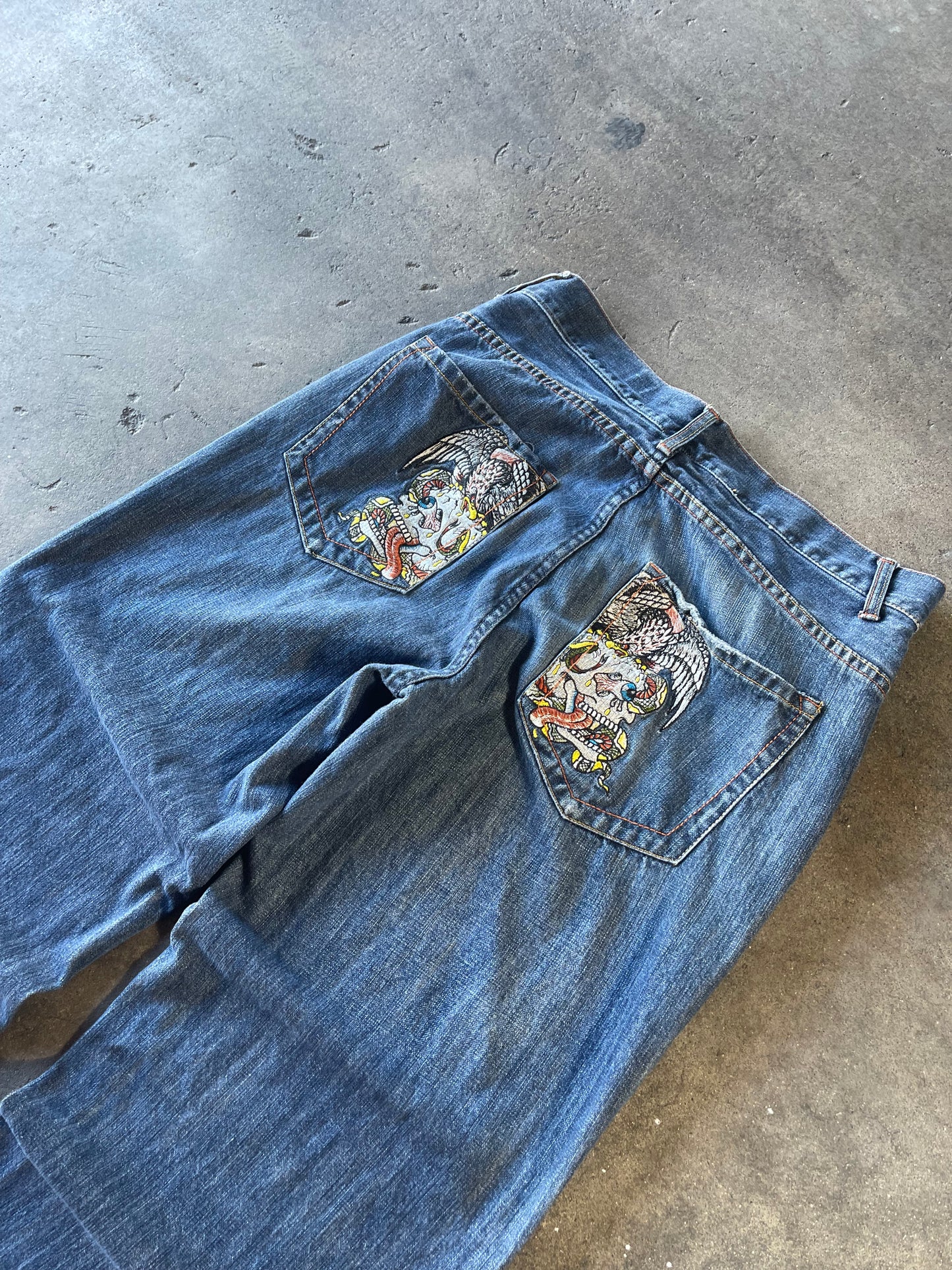 00’s Ed Hardy Jeans 34x32