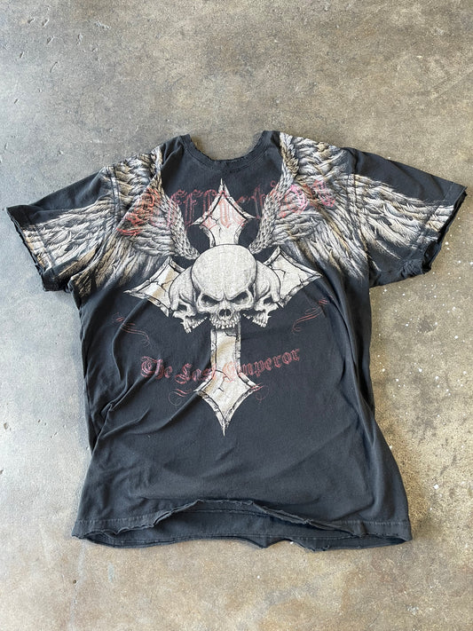 00’s Black Affliction Shirt Large