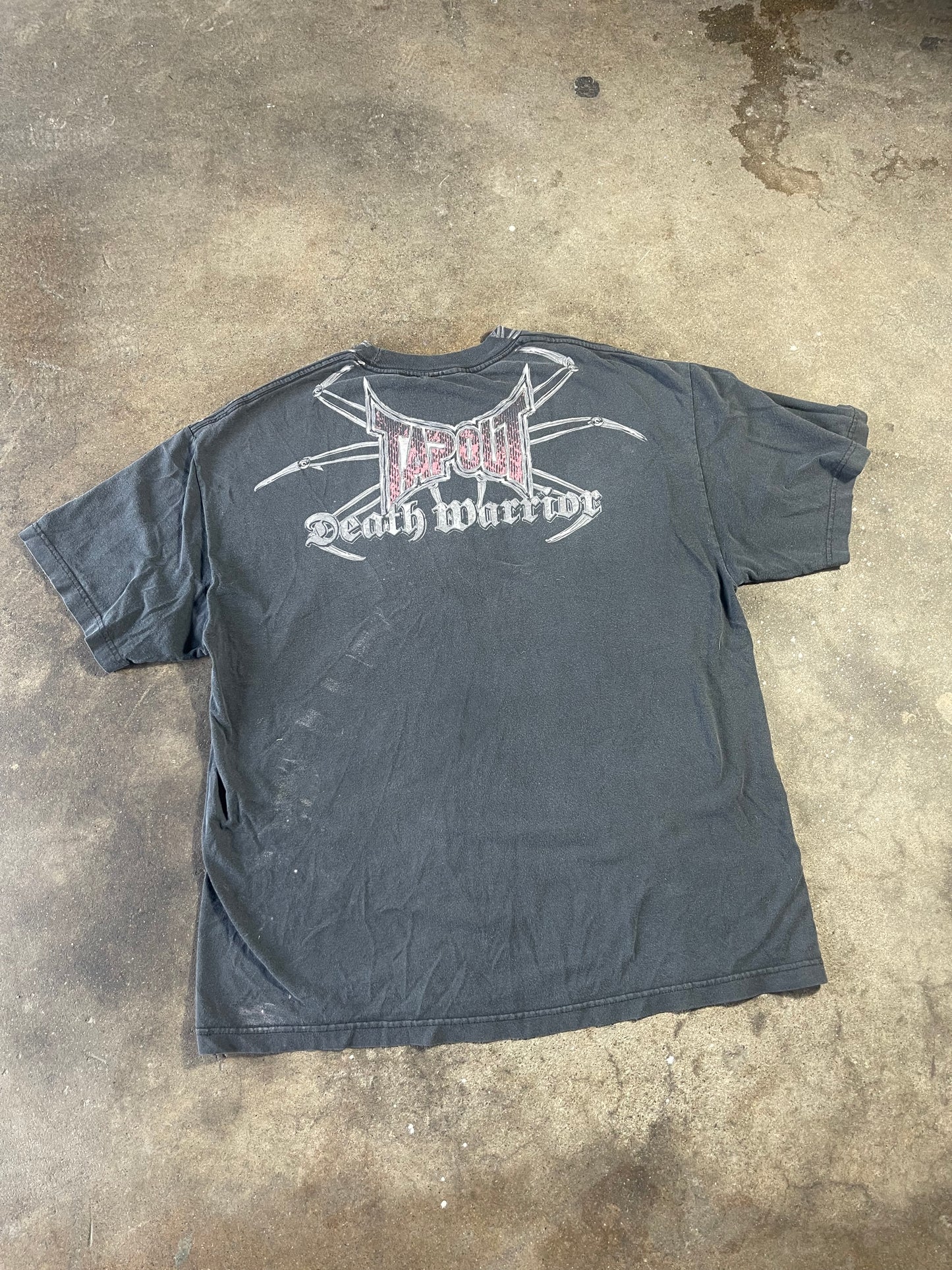 Vintage Spider Web Tapout Shirt XL