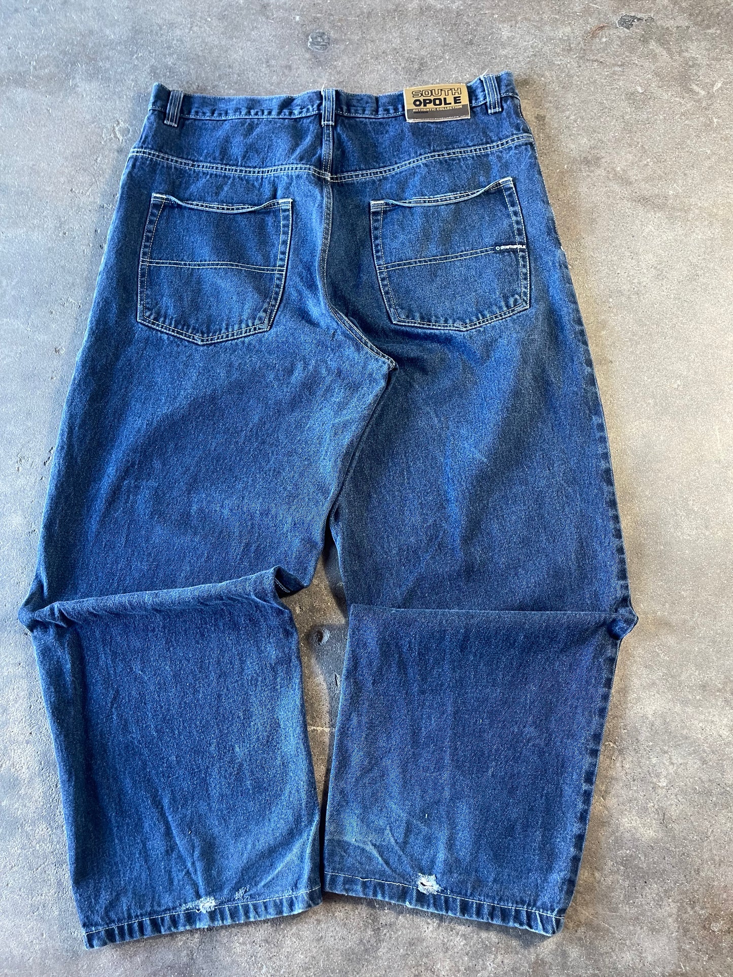 Baggy Dark Blue Southpole Jeans 42x32