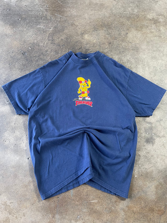 90’s Navy Blue Thrasher Shirt XL