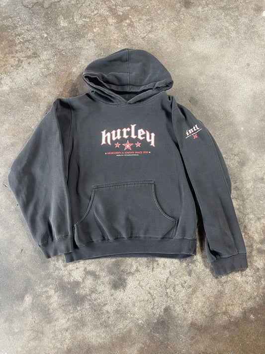 Black Fem Hurley Hoodie L