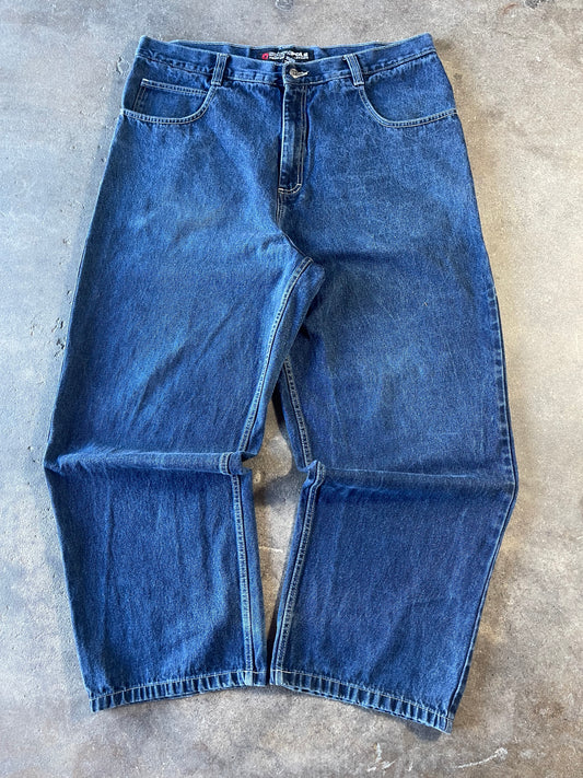 Baggy Dark Blue Southpole Jeans 42x32