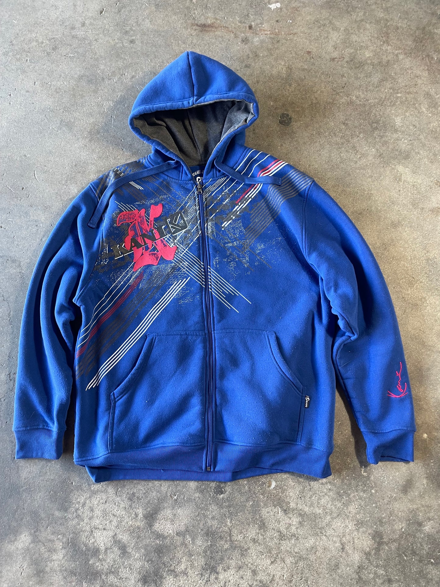 Blue Kani Zip Up 2XL