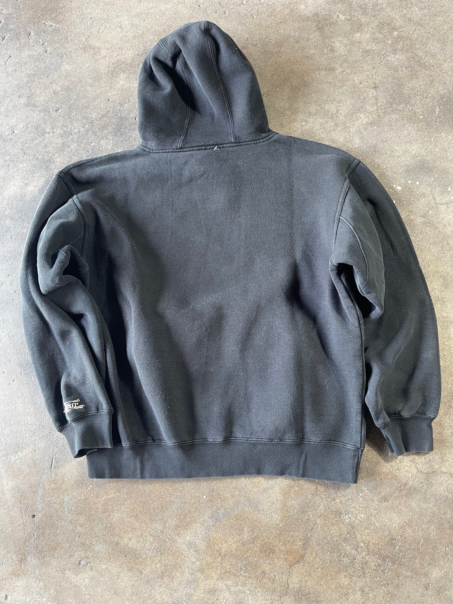 00’s Black No Fear Hoodie Medium