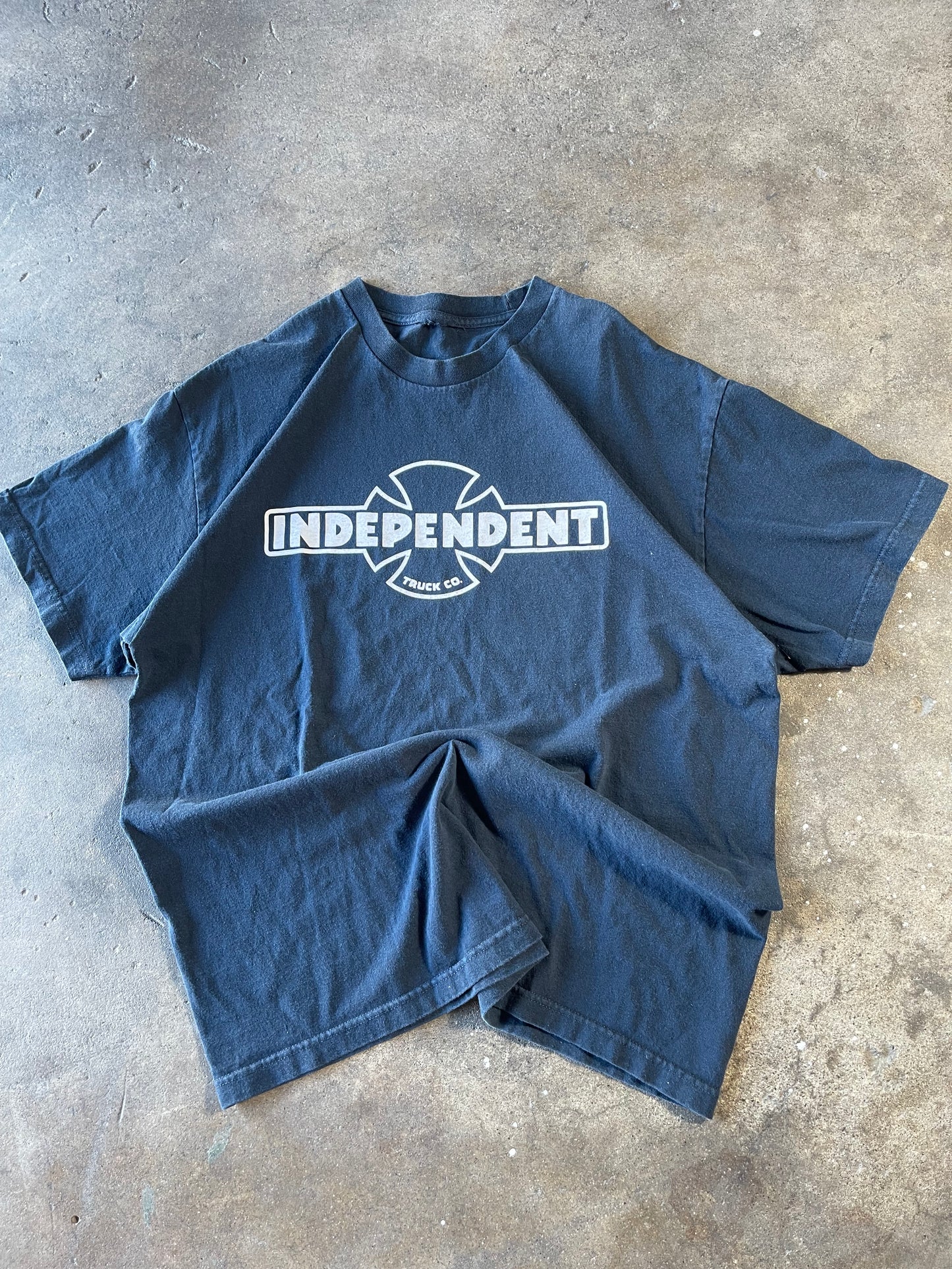 00’s Navy Independent Shirt XL