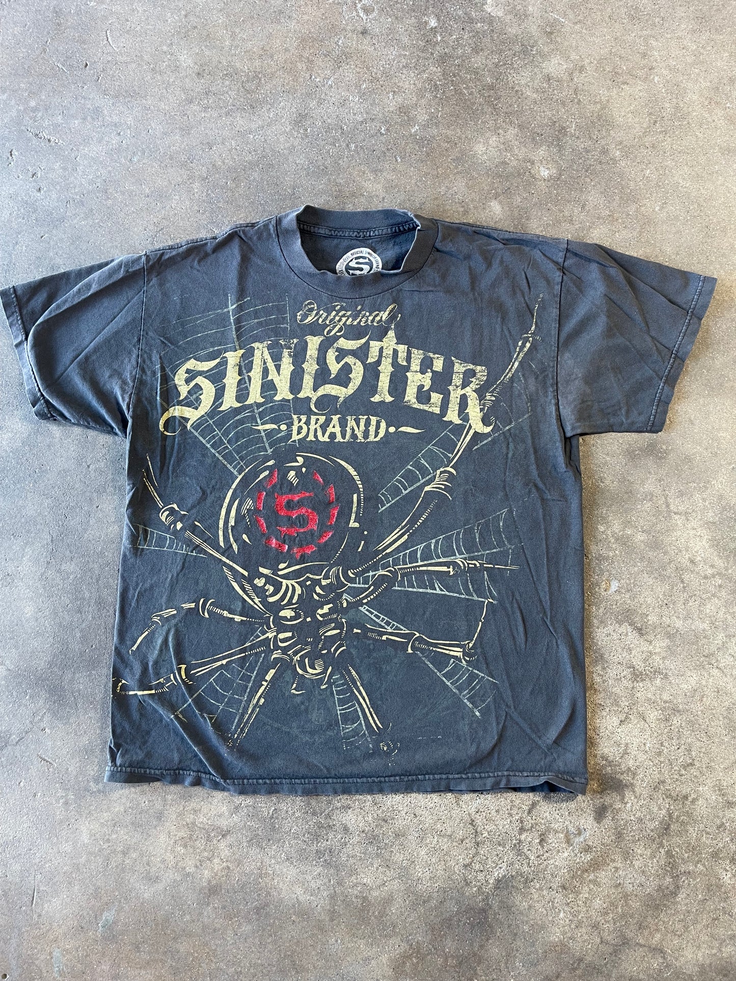 Sinister Spyder Shirt Large