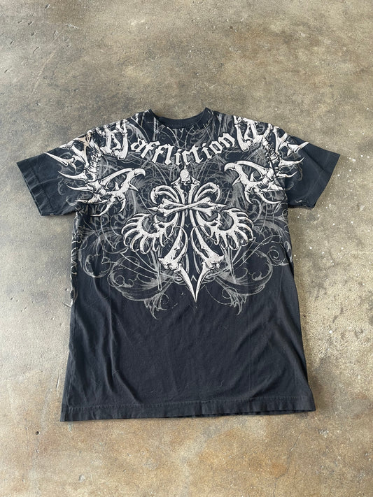 00’s Black Affliction Shirt Small