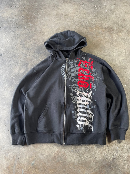 00’s Black Ecko Zip Up Small