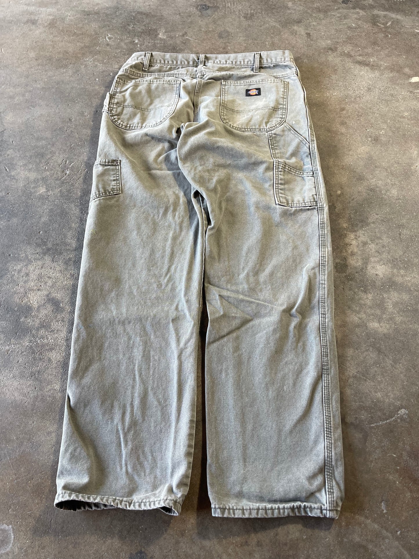 Olive Green Carpenter Dickies 38x34