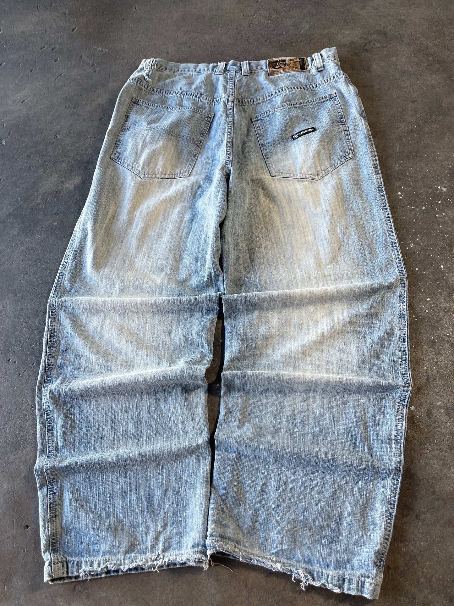 00’s Distressed Reverb Jeans 34x28