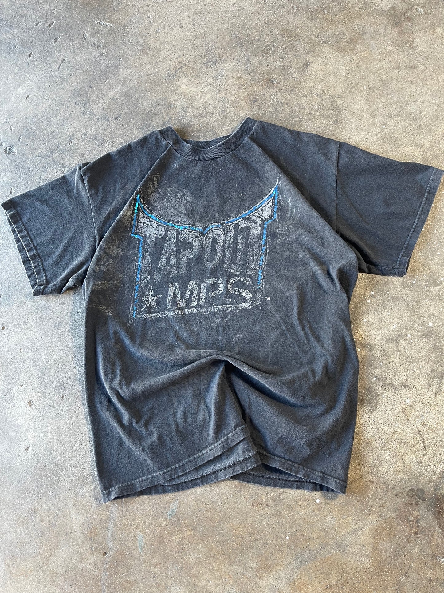 00’s Black Tapout Shirt Large