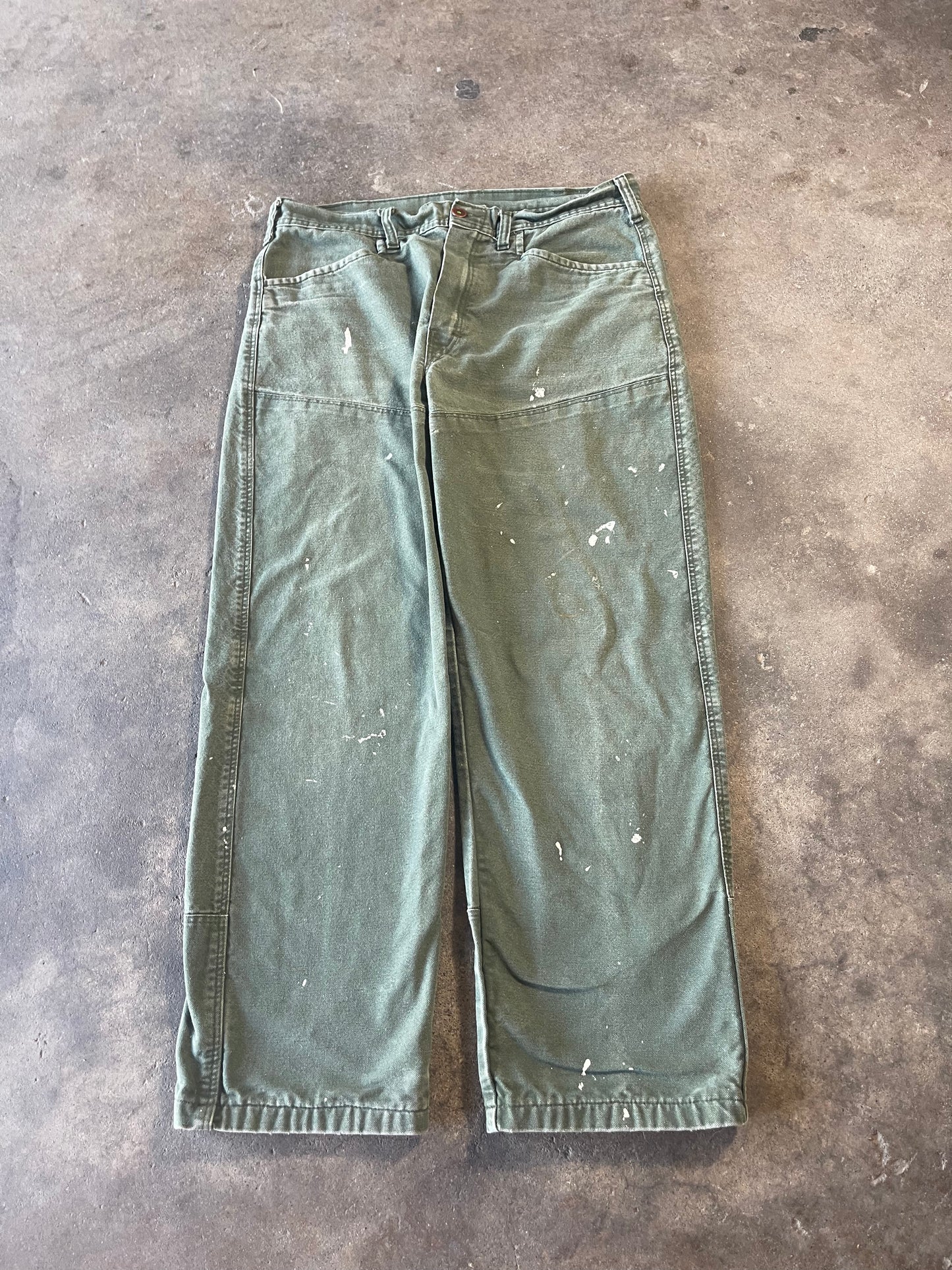 Green Painters Pants 34x30