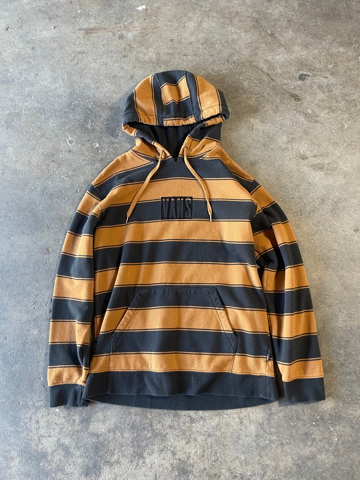 Striped Vans Hoodie Large