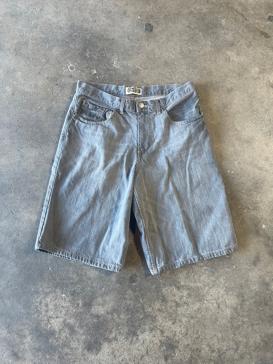 Gray Baggy Jorts 34x11