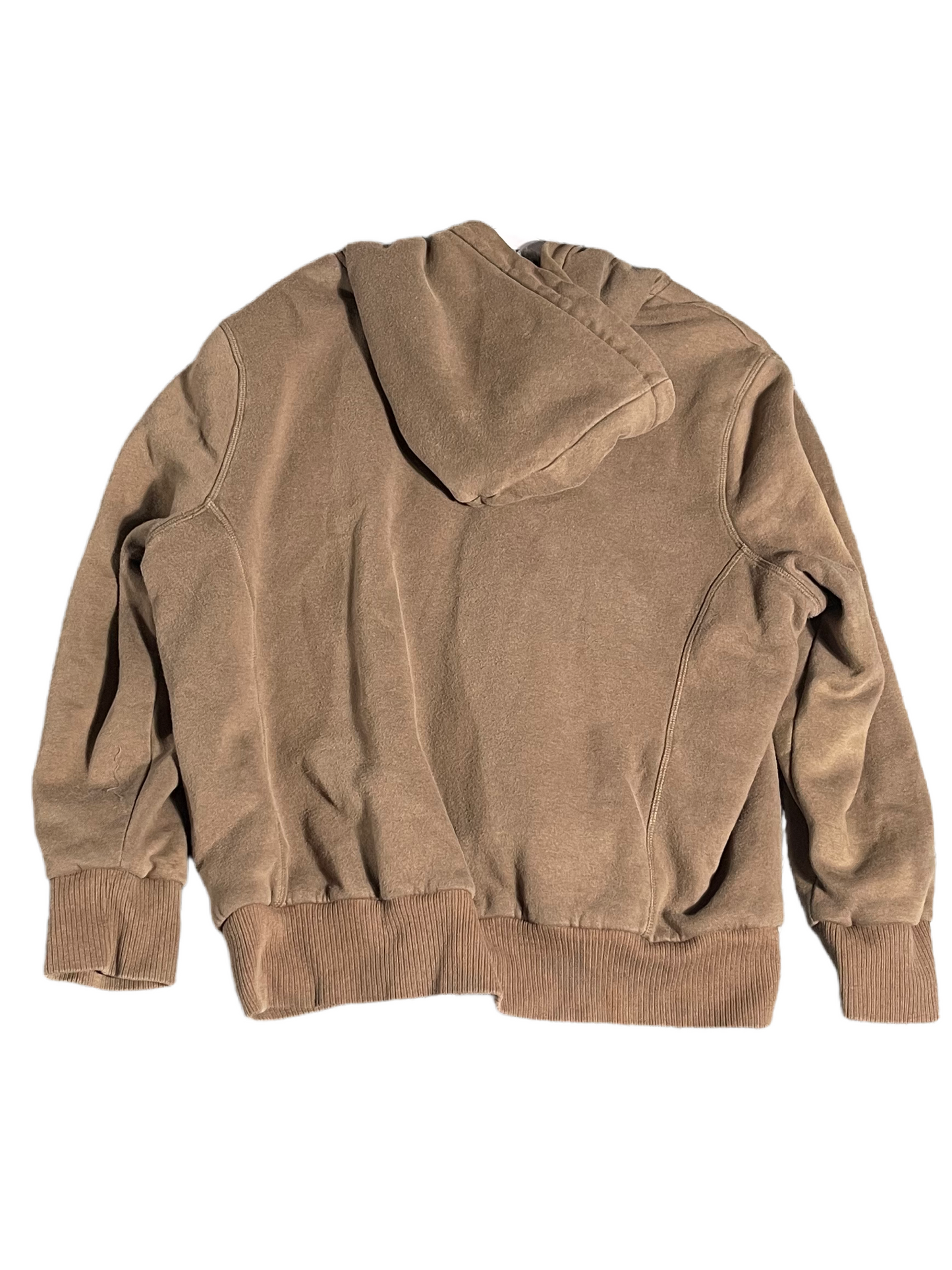 Brown Sherpa Lined Zip Up 2XL