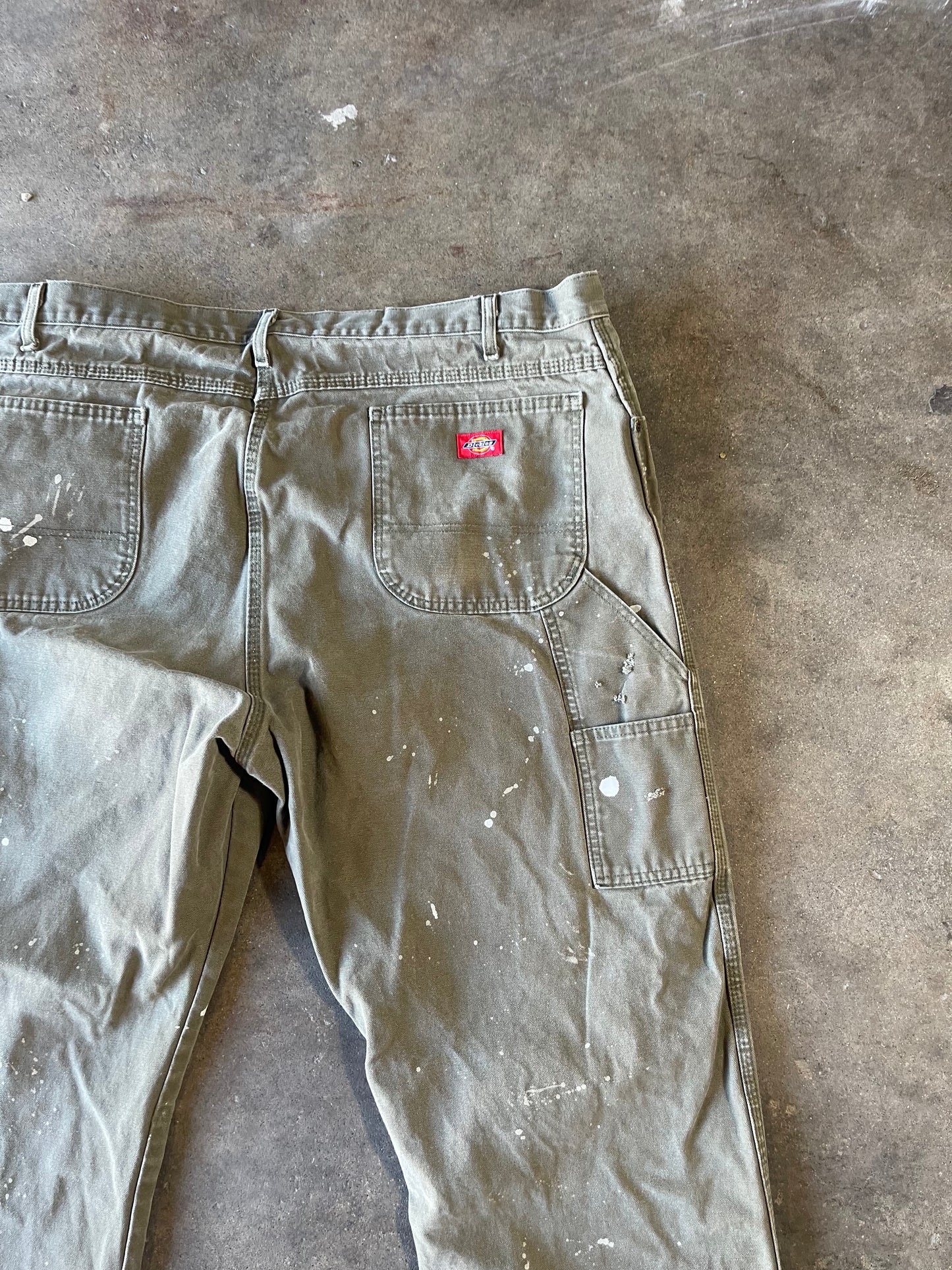 Baggy Painted Carpenter Dickies 42x30