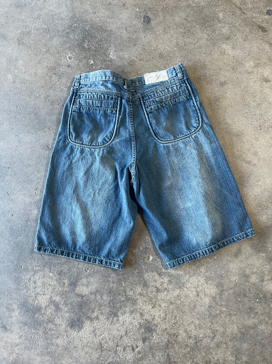 Indigo Baggy Jorts 36x14