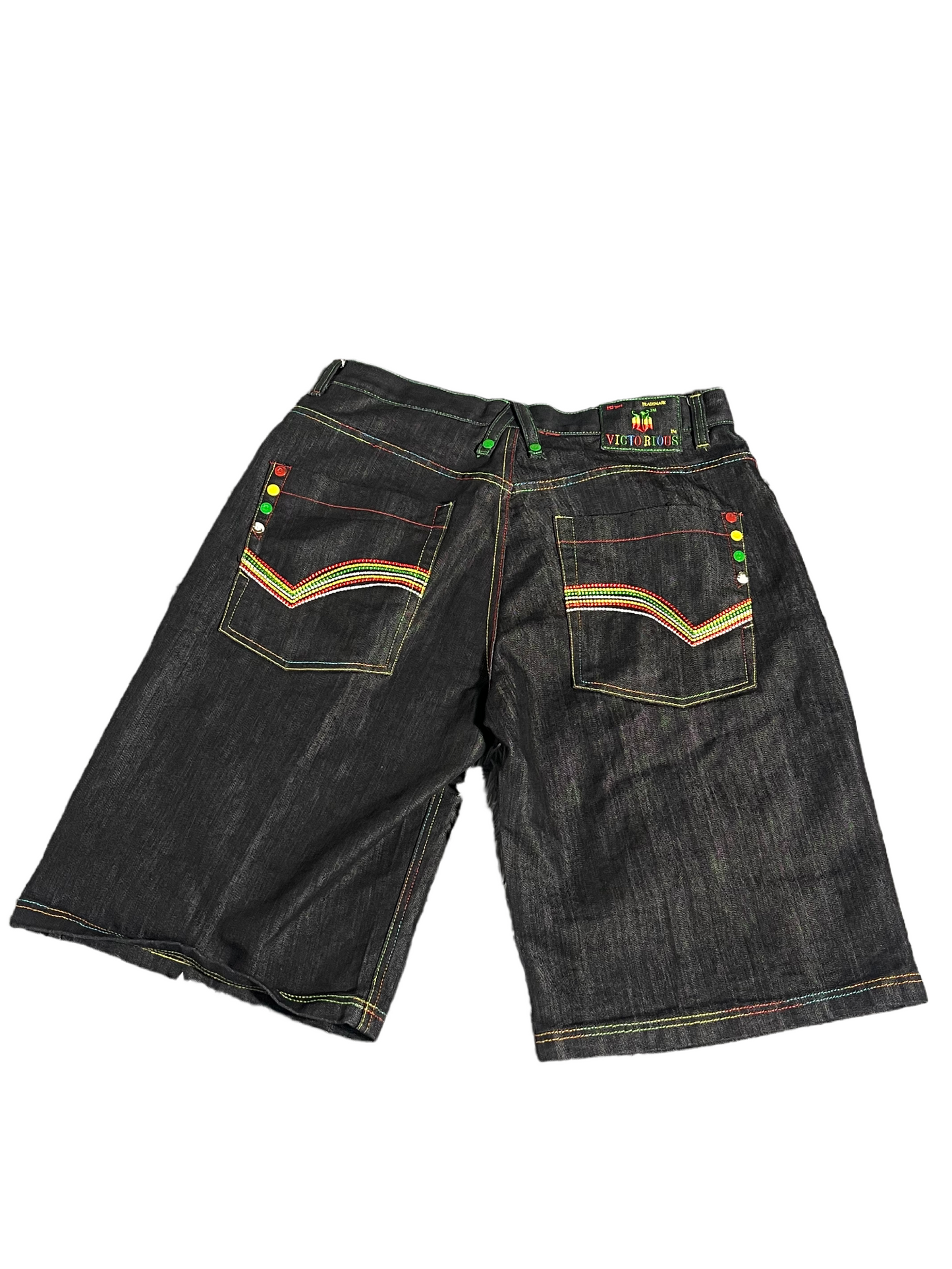 Baggy Colorful Jorts Size 38