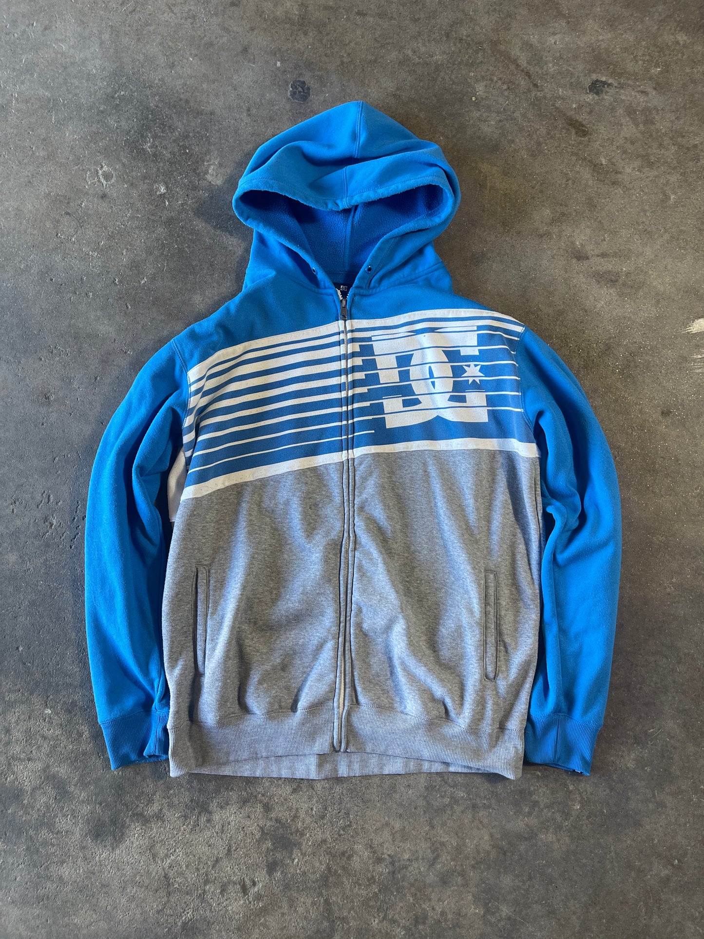 DC Stripes Zip Up Large