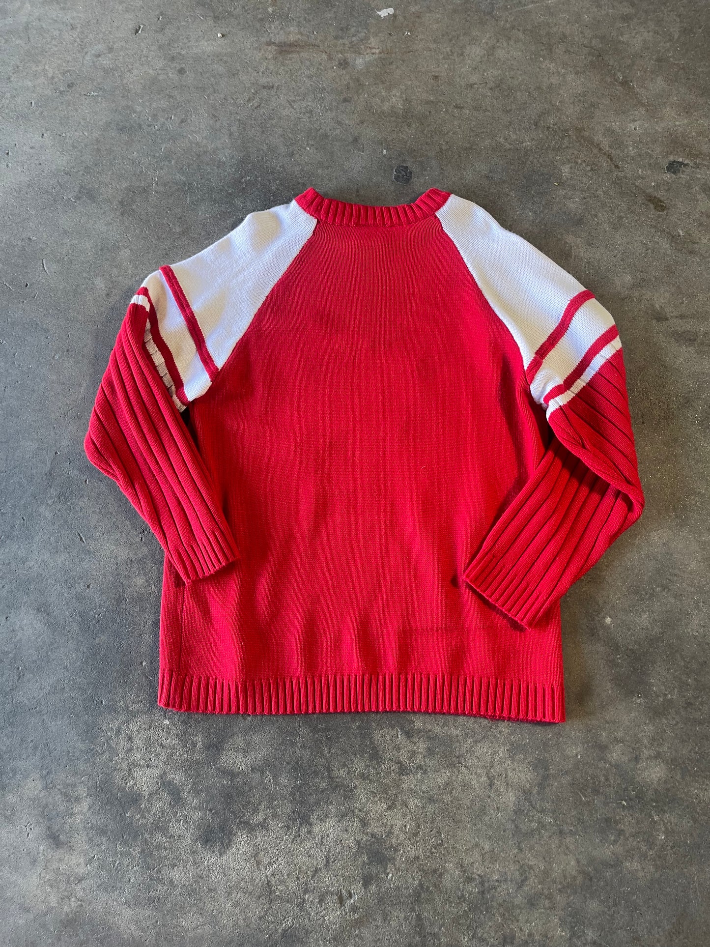 Red n White SP Sweater XXL