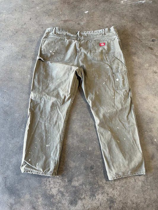 Baggy Painted Carpenter Dickies 42x30