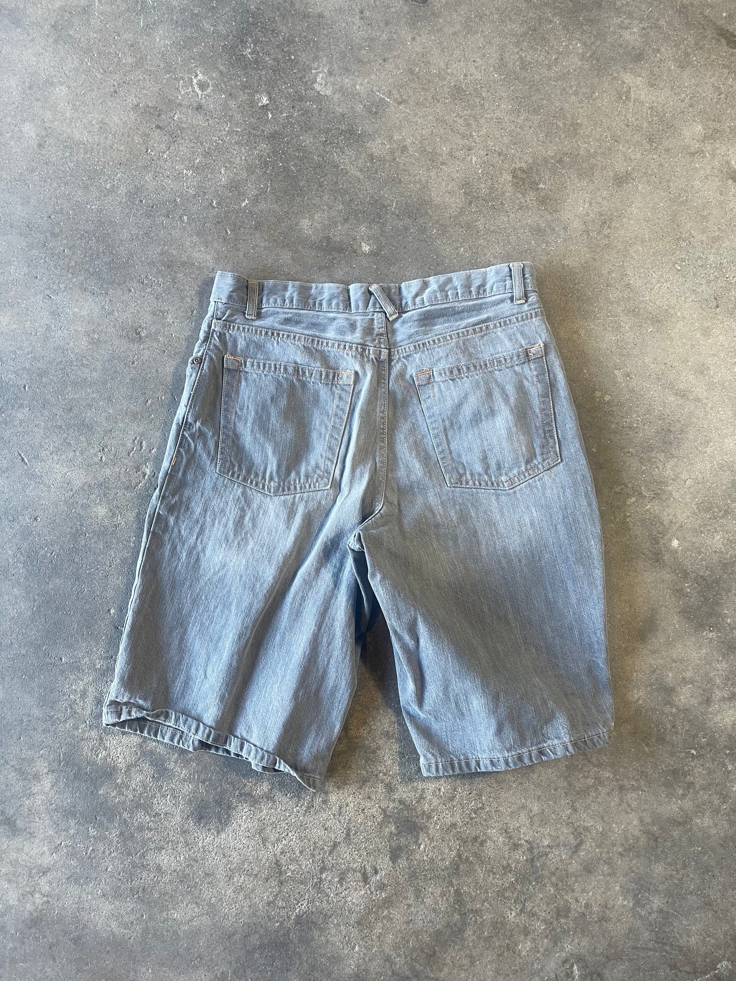 Gray Baggy Jorts 34x11